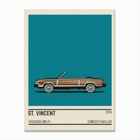 St Vincent movie car Canvas Print