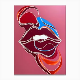 'Lips' Canvas Print