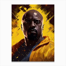 Luke Cage Painting Canvas Print