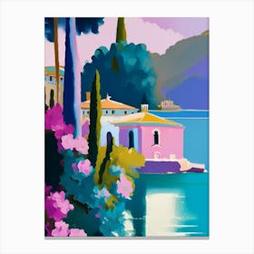 Isola Bella 1,  Italy Abstract Still Life Canvas Print