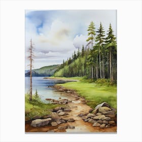 Watercolour Painting 2 Canvas Print