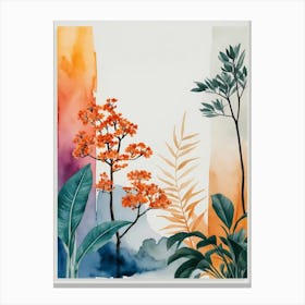 Tropical Landscape Canvas Print