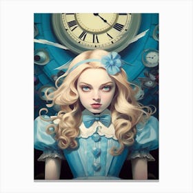 Alice In Wonderland Surreal 5 Canvas Print