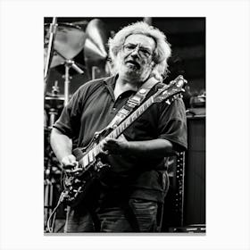 American Rock Musician Jerry Garcia Canvas Print