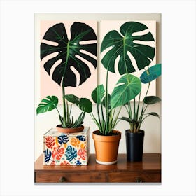 Monstera 1 Canvas Print