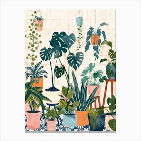 Houseplants Canvas Print Canvas Print