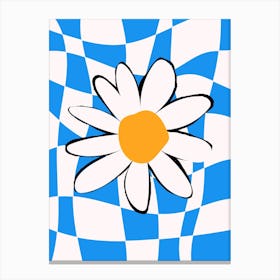 Eclectic Daisy Canvas Print