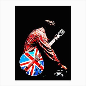 rockstar Noel Gallagher oasis music band 5 Canvas Print