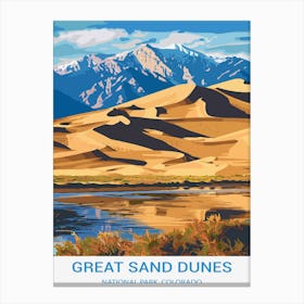 Great Sand Dunes Canvas Print