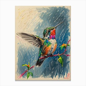 Hummingbird 9 Canvas Print