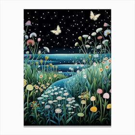 Lunar Lullaby Canvas Print