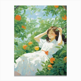 Orange Tree 7 Canvas Print