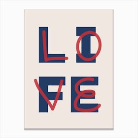 Love Life Canvas Print