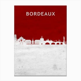 Bordeaux France Canvas Print