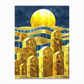 Golden City 2 Canvas Print