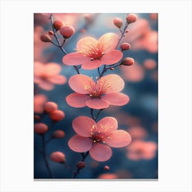 Cherry Blossoms Wallpaper 1 Canvas Print