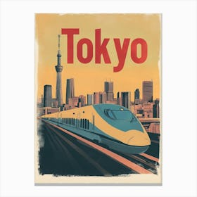 Aihrgdesign A Mid Century Modern Travel Poster For Tokyo Show Afbc099d E169 426e Bf18 D6be8e6aa7ea 1 Canvas Print