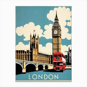 London Big Ben Canvas Print