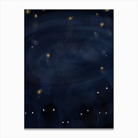 Water Creatures Canvas Print