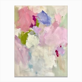 Abstract Flower Painting 21 Canvas Print