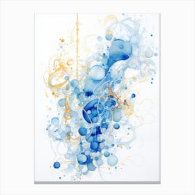 Abstract Watercolor Painting 15 Canvas Print