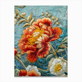 Chinese Embroidery 65 Canvas Print