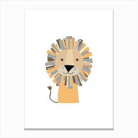 Nursery Nook Lion Canvas Print