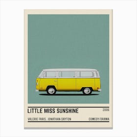 Little Miss Sunshine Car Movie Canvas Print