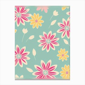 Floral Pattern 6 Canvas Print