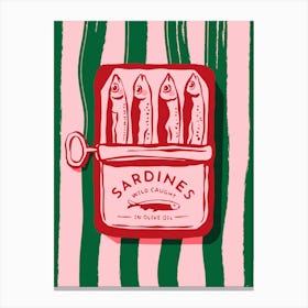 Sardines Canvas Print