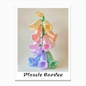 Dreamy Inflatable Flowers Poster Foxglove 1 Canvas Print