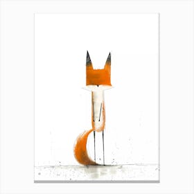 Fox illustration 1 Canvas Print