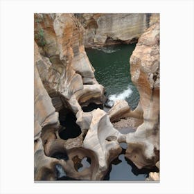 Natural Water Holes Canvas Print