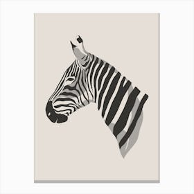 zebra Canvas Print