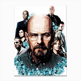 Breaking Bad Poster movie Canvas Print