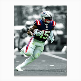 Ezekiel Elliott New England Patriots Canvas Print