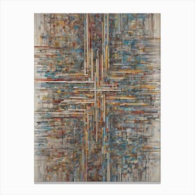 Creative Cross Canvas Print