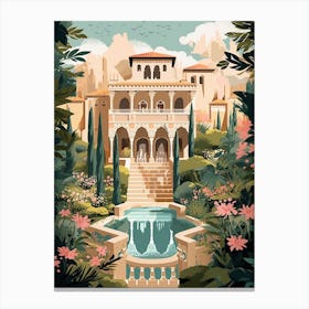 Alhambra Cordoba Spain Canvas Print