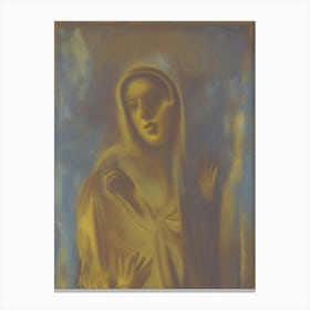 Virgin And Child Canvas Print