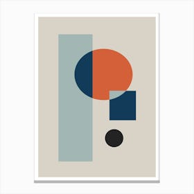 Bauhaus abstract print 1 Stampe su tela