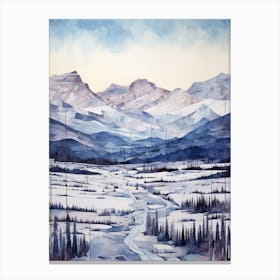 Banff National Park Canada 3 Canvas Print