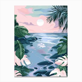 Tropical Background 7 Canvas Print