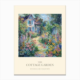 Bloom Ballet Cottage Garden Poster 2 Canvas Print