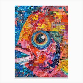 Mosaic Fish Canvas Print