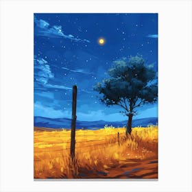 Landscape Painting 3 Canvas Print