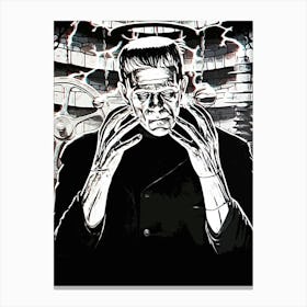 Frankenstein 2 Canvas Print