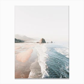 Cannon Beach Rock Canvas Print