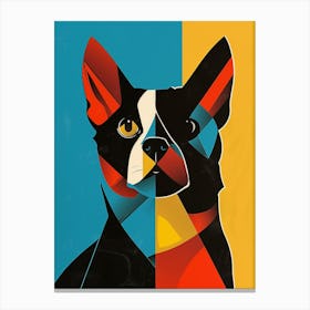 Boston Terrier Canvas Print