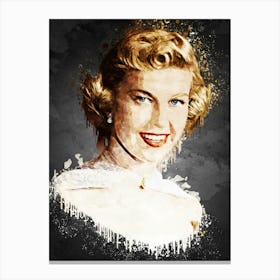 Doris Day Canvas Print