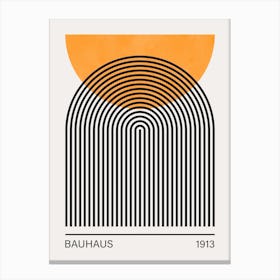 Bauhaus art 4 Canvas Print